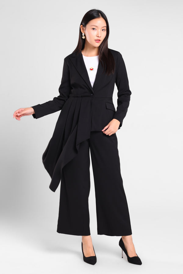 Triumph Asymmetry Blazer in Black
