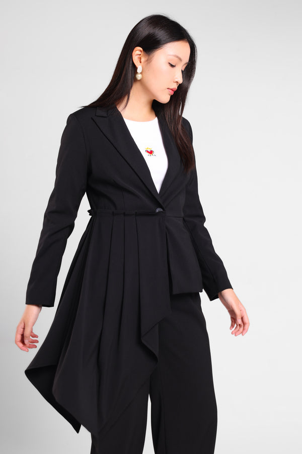 Triumph Asymmetry Blazer in Black