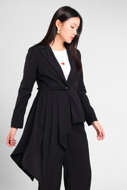 Triumph Asymmetry Blazer in Black