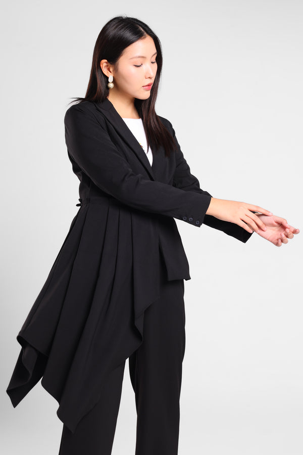 Triumph Asymmetry Blazer in Black