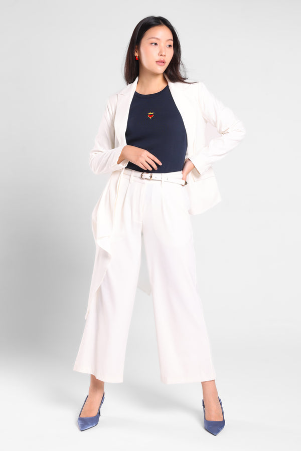 Triumph Tailored Straight Pants in White