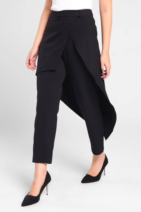 Wonderland Layering Pants in Black
